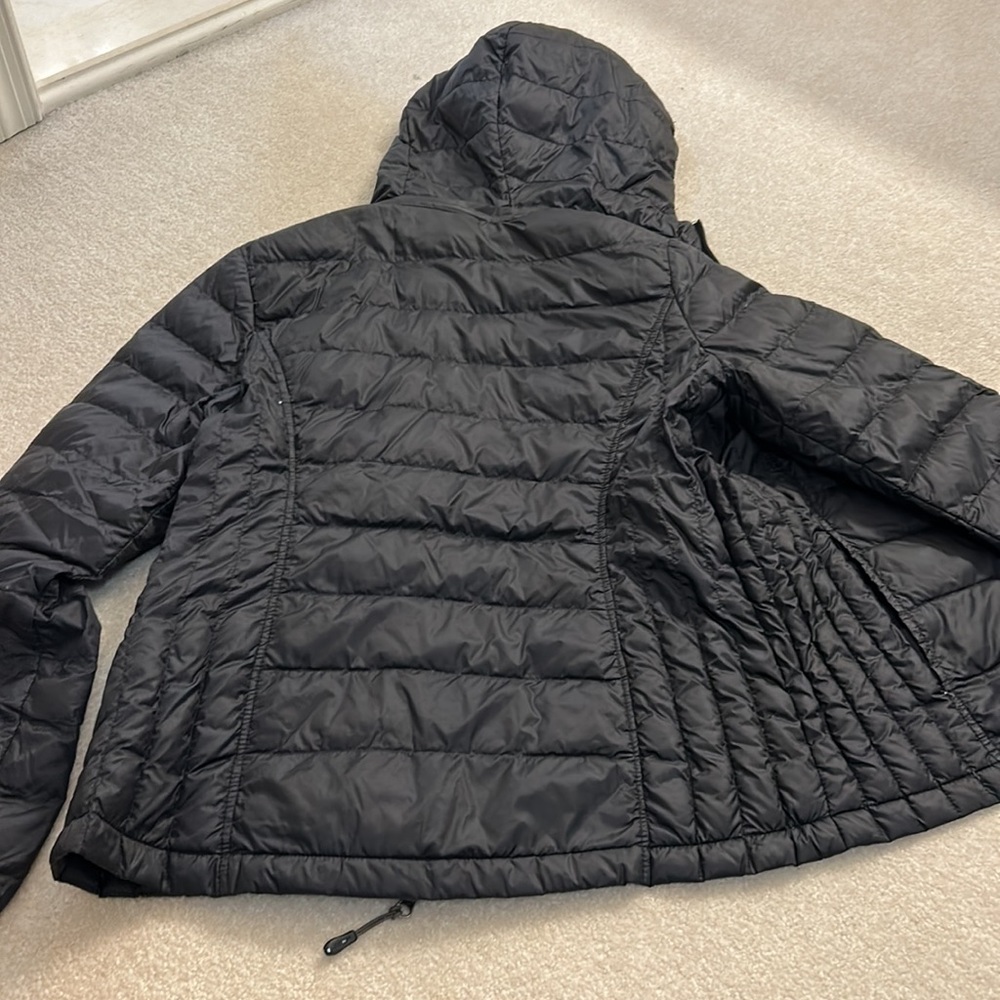 Black Light Puffer Down Winter Jacket - image 5